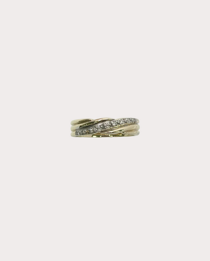 9ct Diamond Ring
