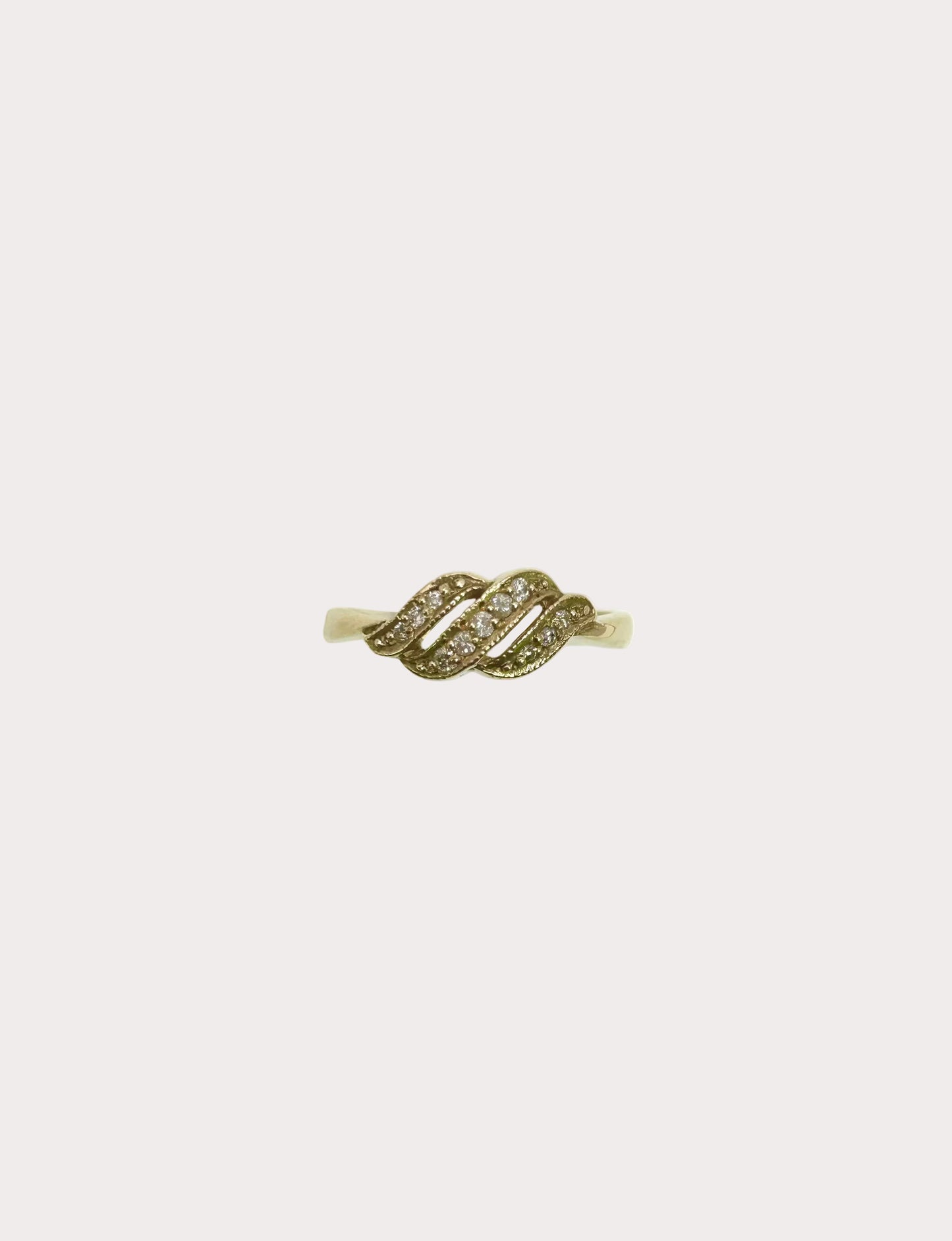 9ct Diamond Ring