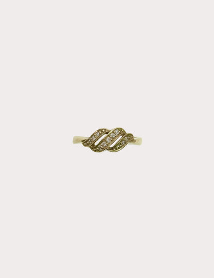 9ct Diamond Ring