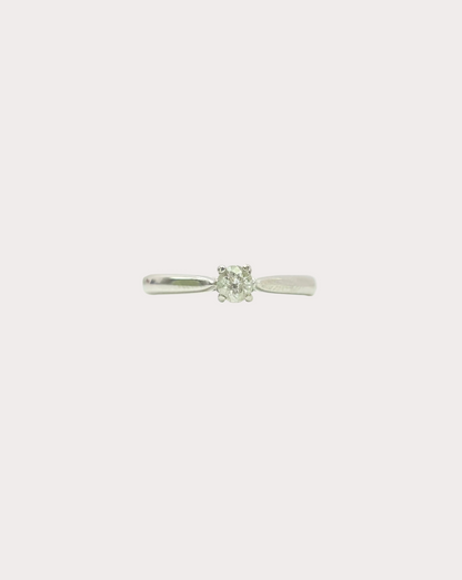 Pre-Owned 9ct White Gold 0.20ct Diamond Solitaire