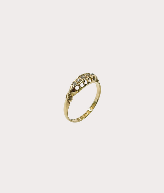 Pre-Owned 18ct Gold Diamond Ring