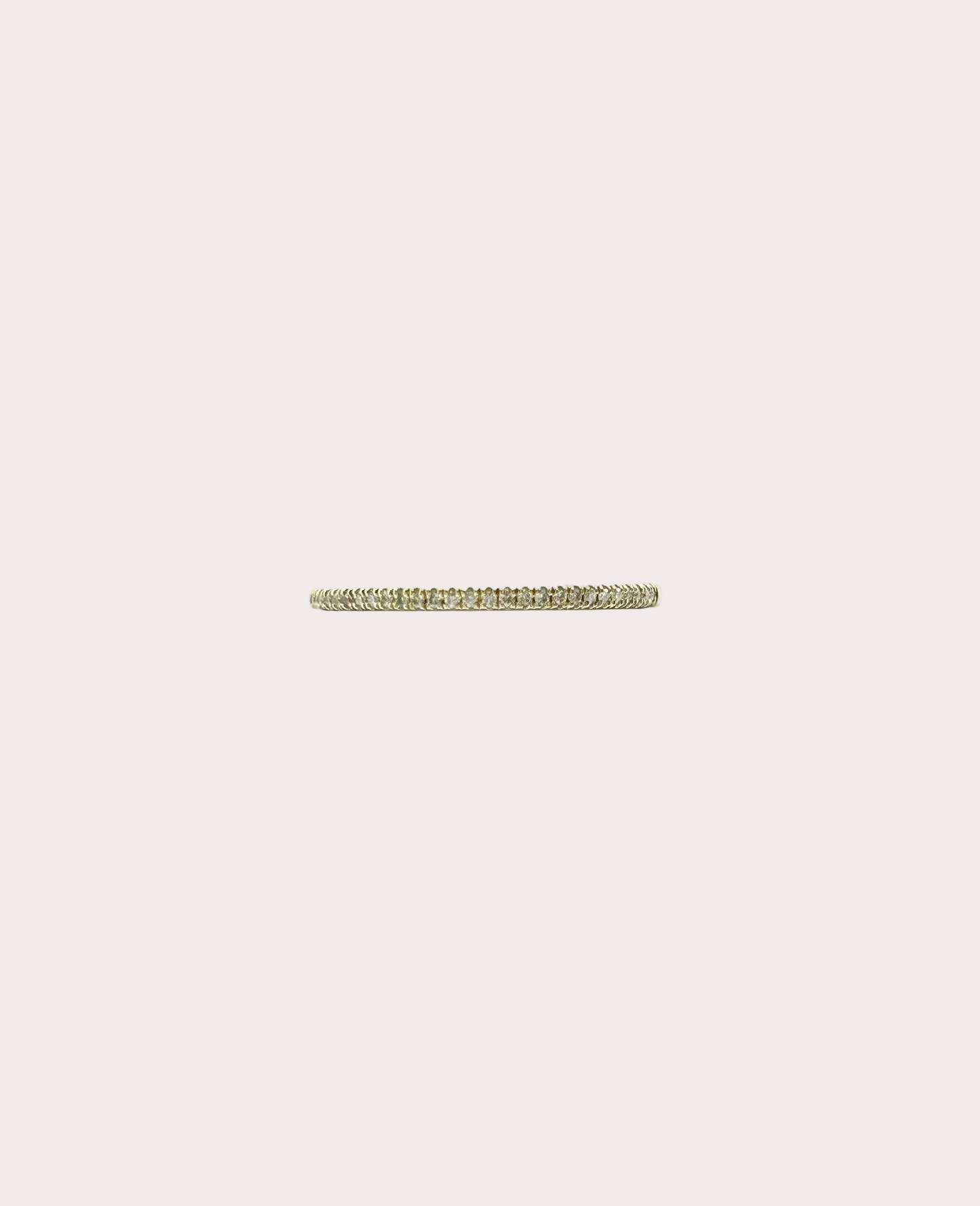 9ct Yellow Gold Diamond Claw Set Eternity Ring