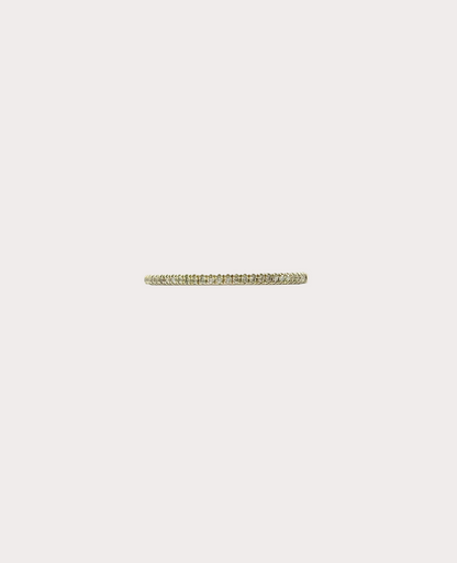9ct Yellow Gold Diamond Claw Set Eternity Ring