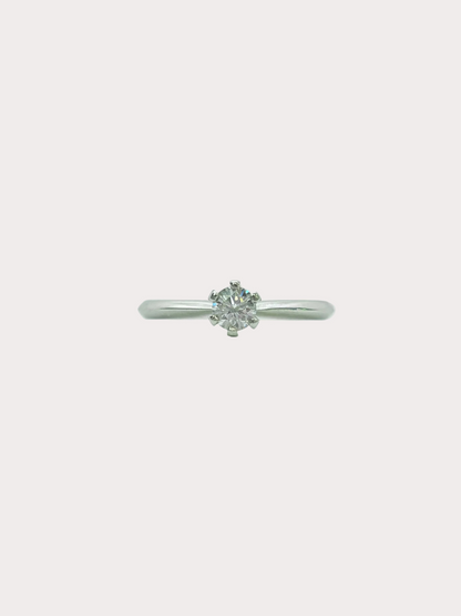 Platinum Diamond Solitaire GIA 0.30 F VS1