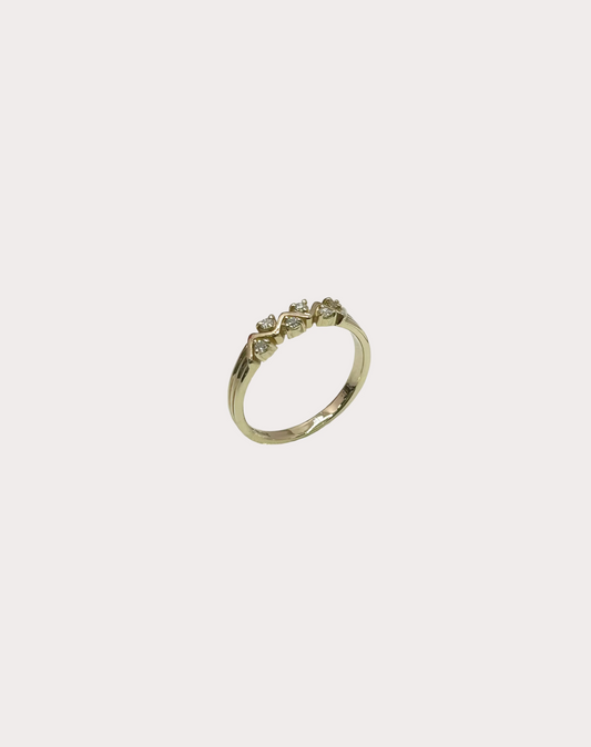 9ct Diamond Ring