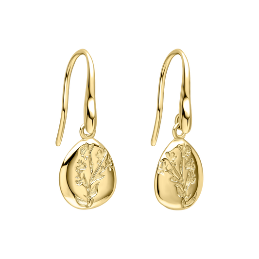 Laura Ashley Farlington Flowers Hook Earrings