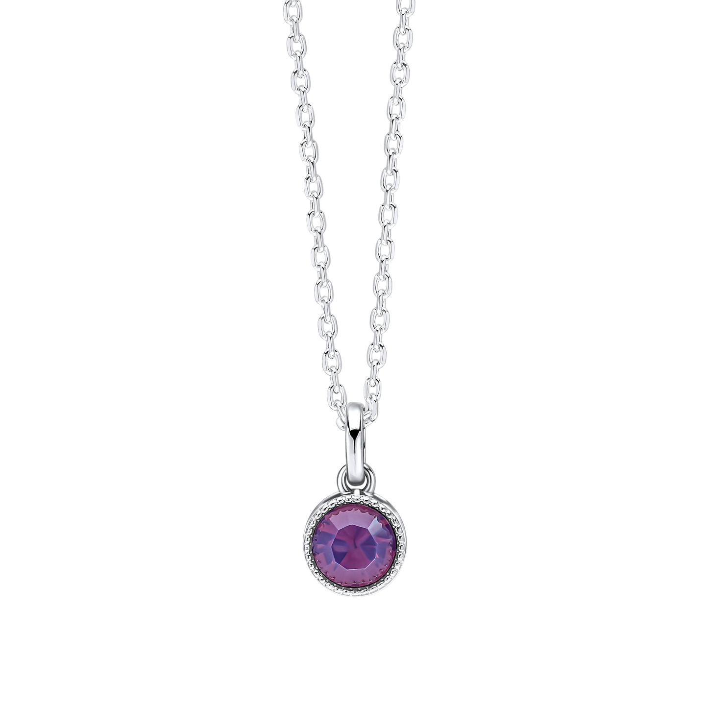 Laura Ashley Stippled Purple Pendant