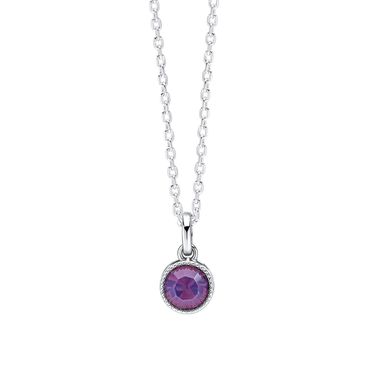 Laura Ashley Stippled Purple Pendant