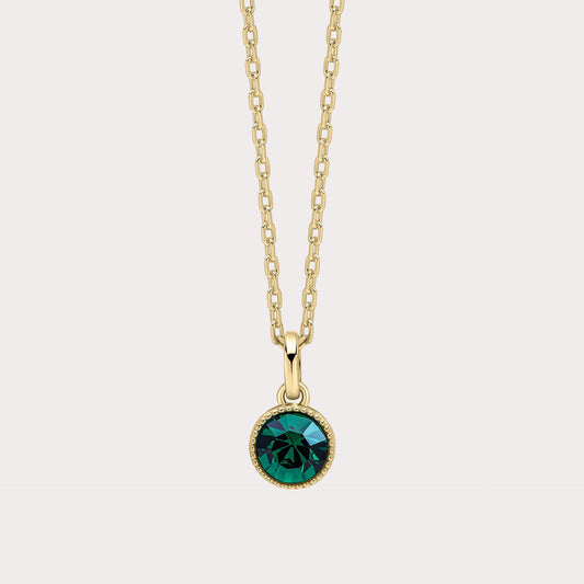 Laura Ashley Stippled Green Pendant