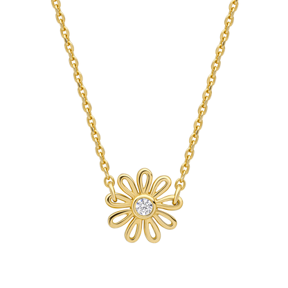 Laura Ashley Thorncliff Gold Daisy Necklace