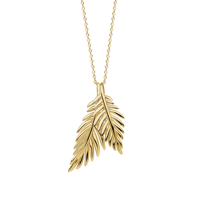 Laura Ashley Marlbrook Leaf Necklace