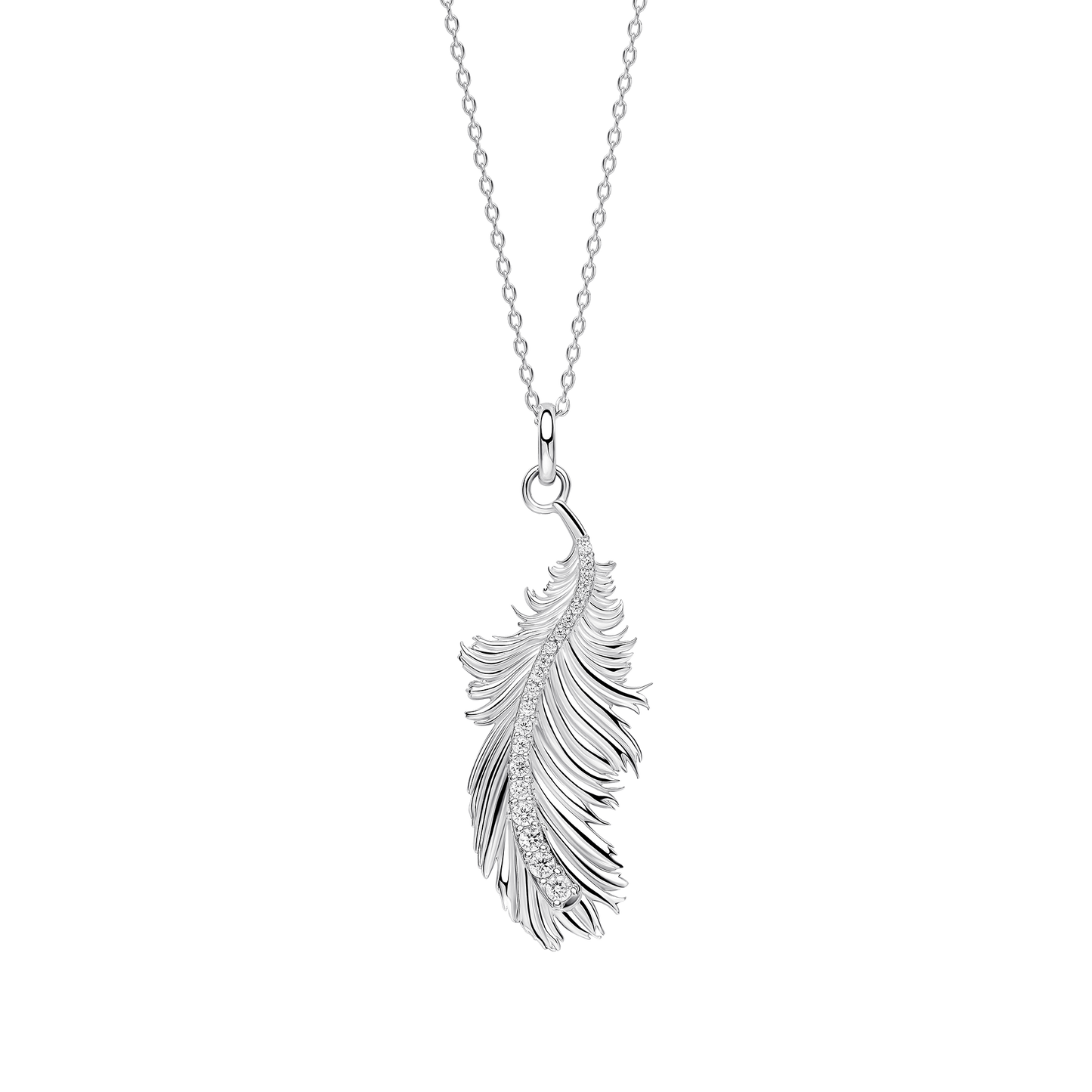 Laura Ashley Plume Feather Necklace