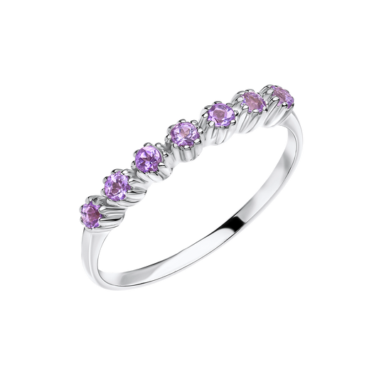 Laura Ashley Alford Meadow Light Amethyst Ring