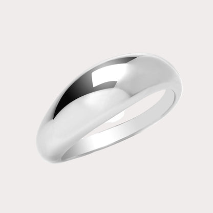 Sterling Silver Dome Ring