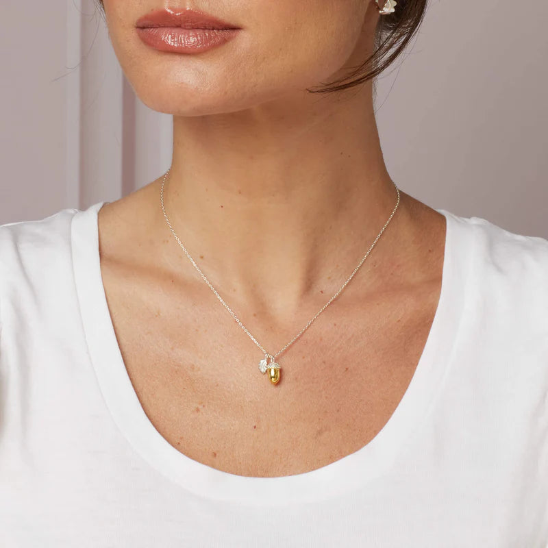 Laura Ashley Broadoak Acorn Necklace
